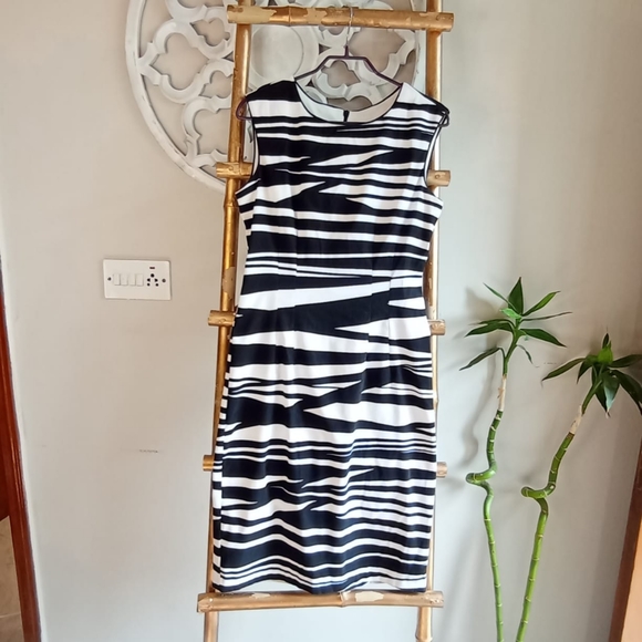 Bisou Bisou Paris Black and White Dress - Picture 10 of 17